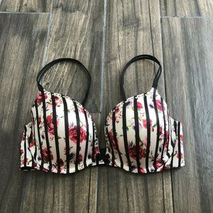 Victoria’s Secret very sexy push-up floral striped 36D